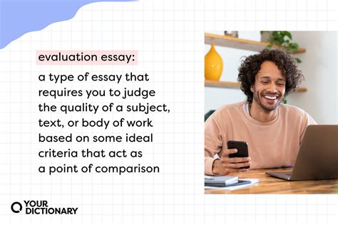 what is an evaluation essay